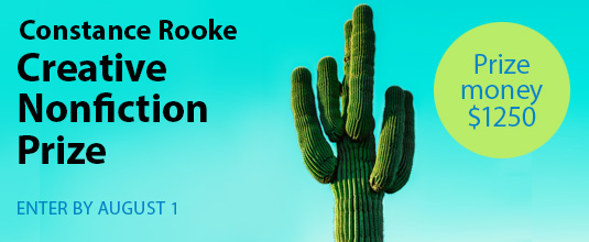 Constance Rooke Creative Nonfiction Prize