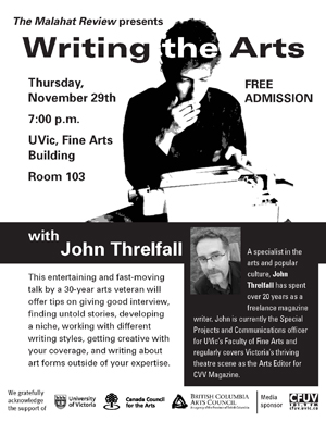 Writing the Arts